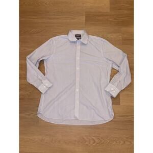 Bonobos Wrinkle free mens tailored slim fit 17 1/2 by 35 checked plaid